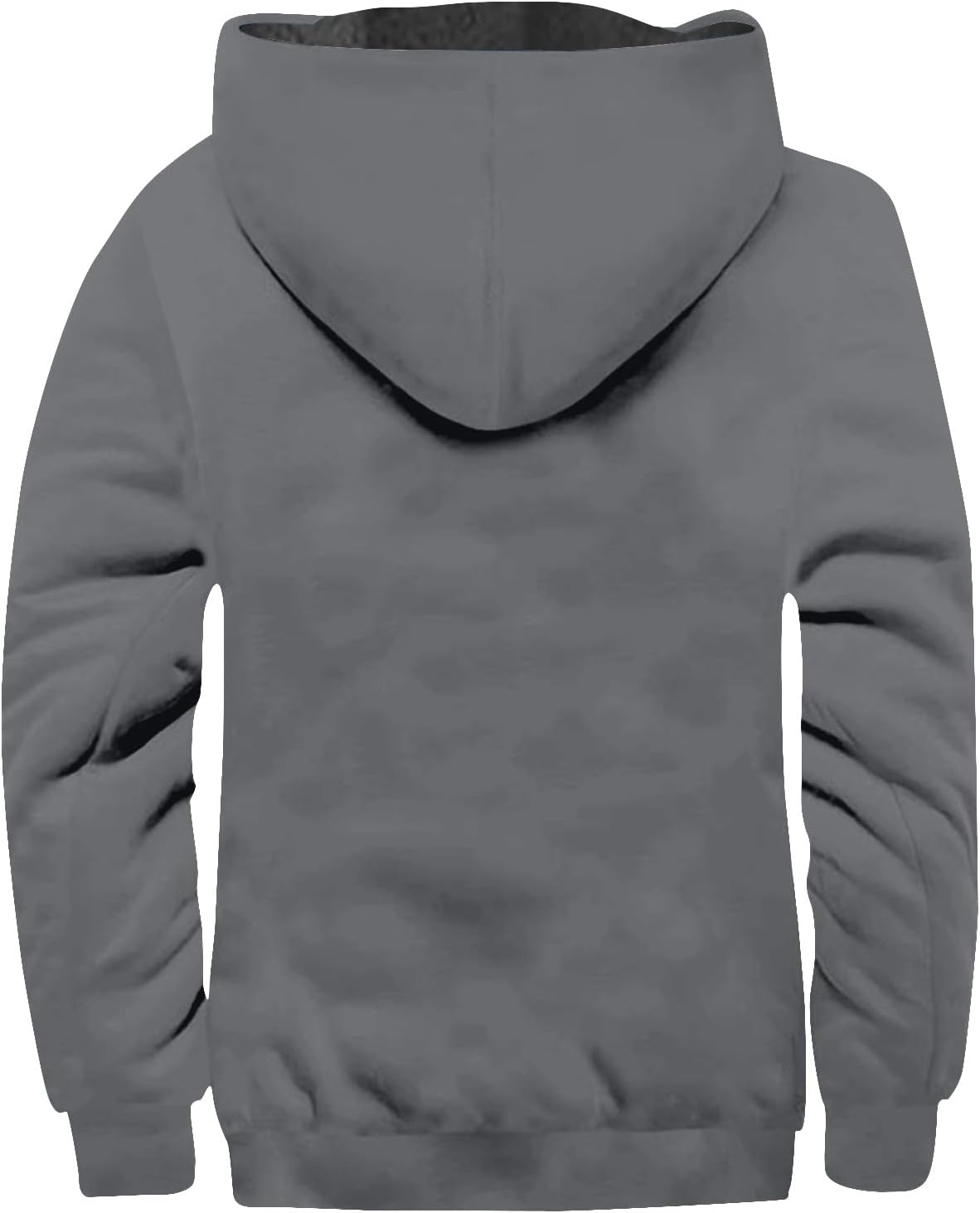 Mens Jacket Winter,Hooded Up Fleece Lined Jackets Casual Zippered Winter Warm Thickened Coat With Pocket, S-8XL
