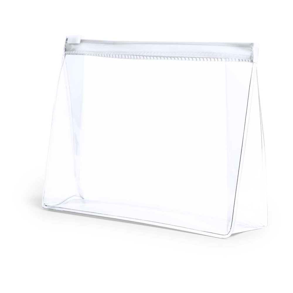 eBuyGB Liquids Travel Toiletries Cosmetic Luggage Pouch PVC Wash Bag Organiser, Pack of 2