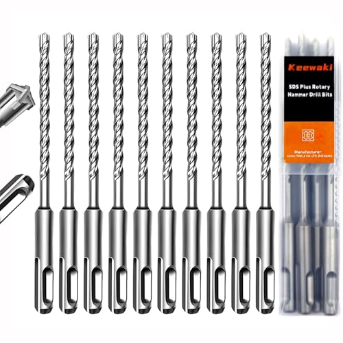 Foret à marteau perforateur SDS Plus pour béton et marteau de brique 10pcs