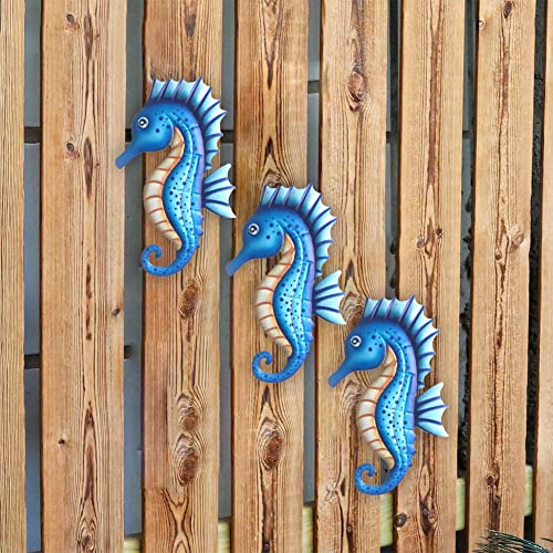 Decorazione da parete in metallo cavalluccio