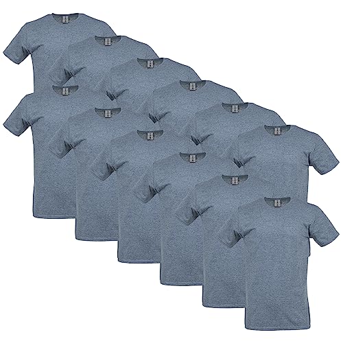 Image of Gildan Adult Softstyle Cotton T-Shirt, Style G64000, Multipack