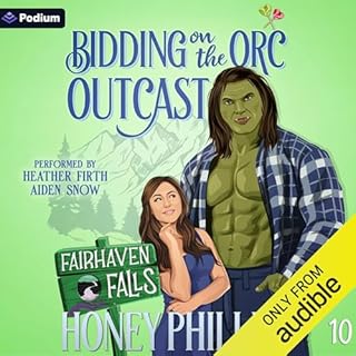 Bidding on the Orc Outcast cover art