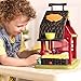 B. toys – Musical Farm Set – 7 pc Interactive Red Farmhouse with Lights & Sounds- Musical Play Set For Kids – Baa-Baa-Barn- 2 Years +
