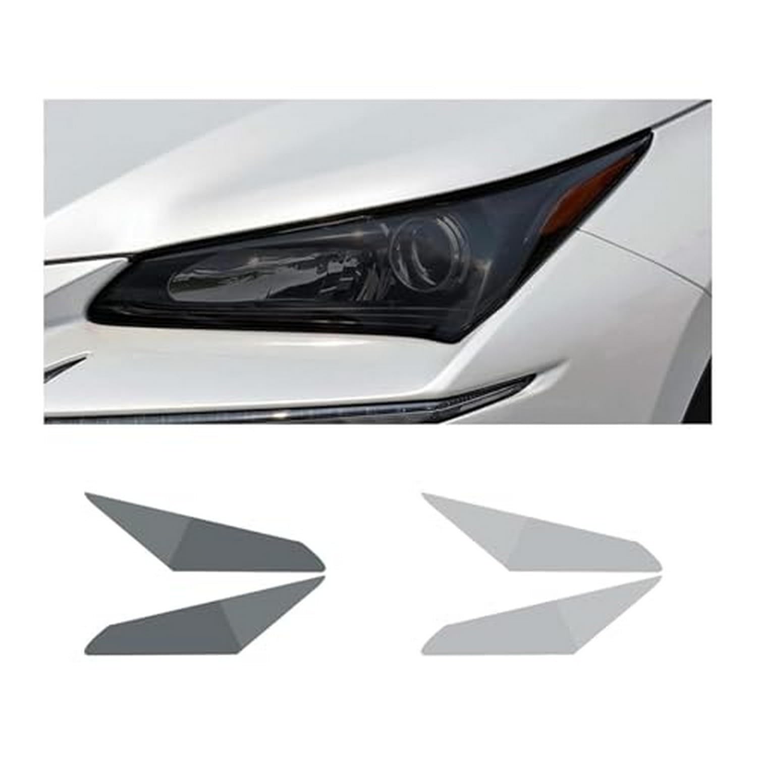 Film protection phare teinté noir fumé vinyle TPU Lexus NX