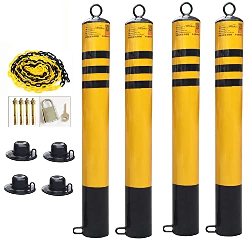 No Parking Cone Sleeve - High Visibility Safety Traffic Reflective Cone Collar Signs for Parking Lot, Durable and Weatherproof, Ideal for Driveways, Roads, Garages, and Events (No Parking)