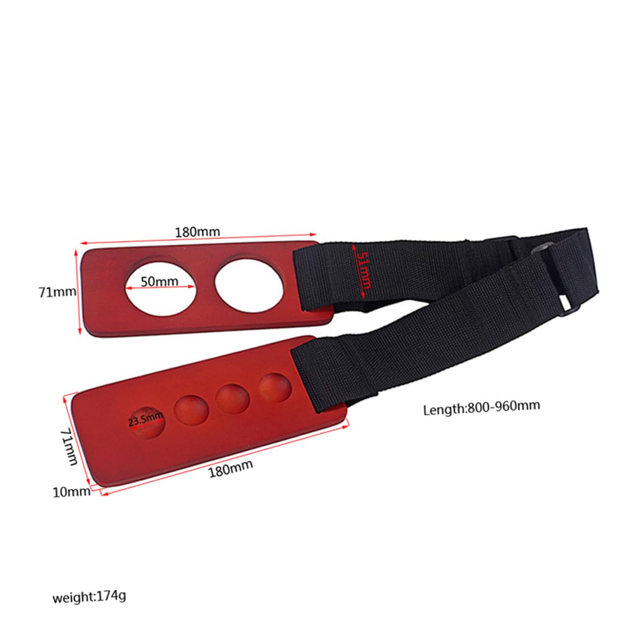 SHOWERORO Cello Anti-slip Mat Pad Cello End Pin Holder Tail Black/red Wooden Anchor Rest