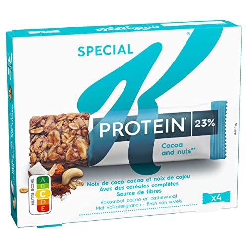 Barres Céréales Spécial K Protein Coco Cacao Cajou Kellogg' Les 4 Barres De 28g - vue 2