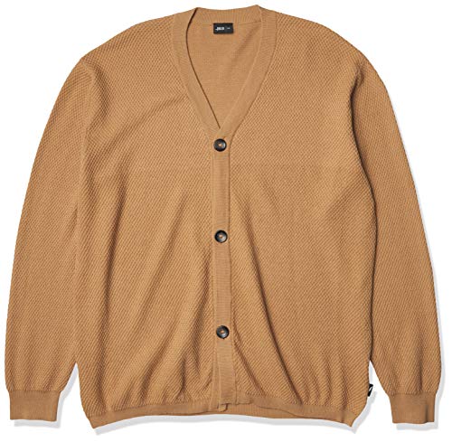 Publish Brand INC. Men's Aydyn Cardigan Sweater, Khaki, XX-Large