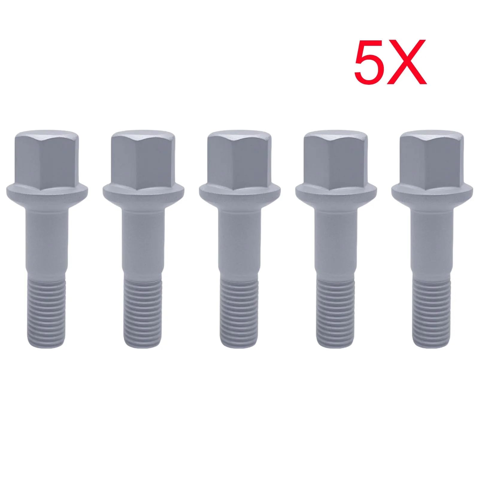 Boulons Fixation Roue Compatible Avec Benz Pour 190 1982-1993 Pour 124 1985-1993 OEM A1244000070 5 Pièces Boulons Roue Jante Voiture Accessoires D'écrous Goujons