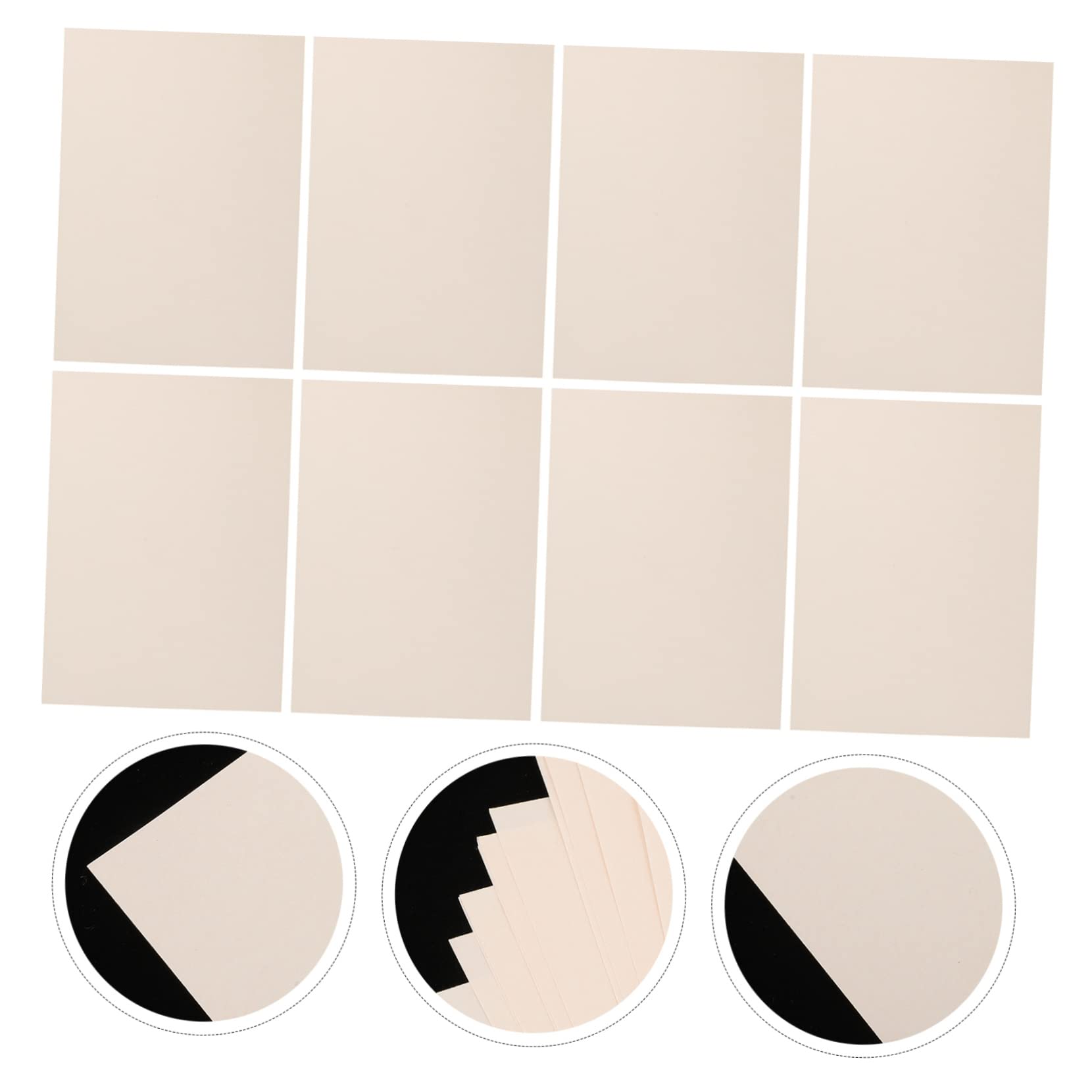 100blätter Wärmeübertragungspapierbögen Für Tassen Und Teller Sublimations-transferpapier Zum Aufbügeln Thermotransferpapier Für Andere Stoffe
