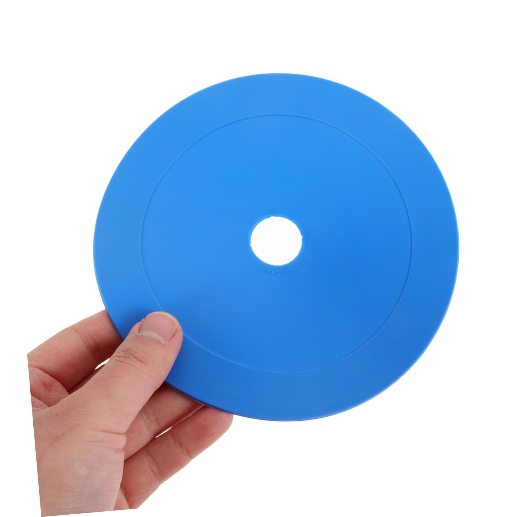 TOYANDONA 25pezzi Marcatori da Pavimento per Sport in Plastica Marcatori Antiscivolo per Allenamento Coni Piatti per Pratica di Agilità nel Calcio per Campi di Allenamento Tappetini
