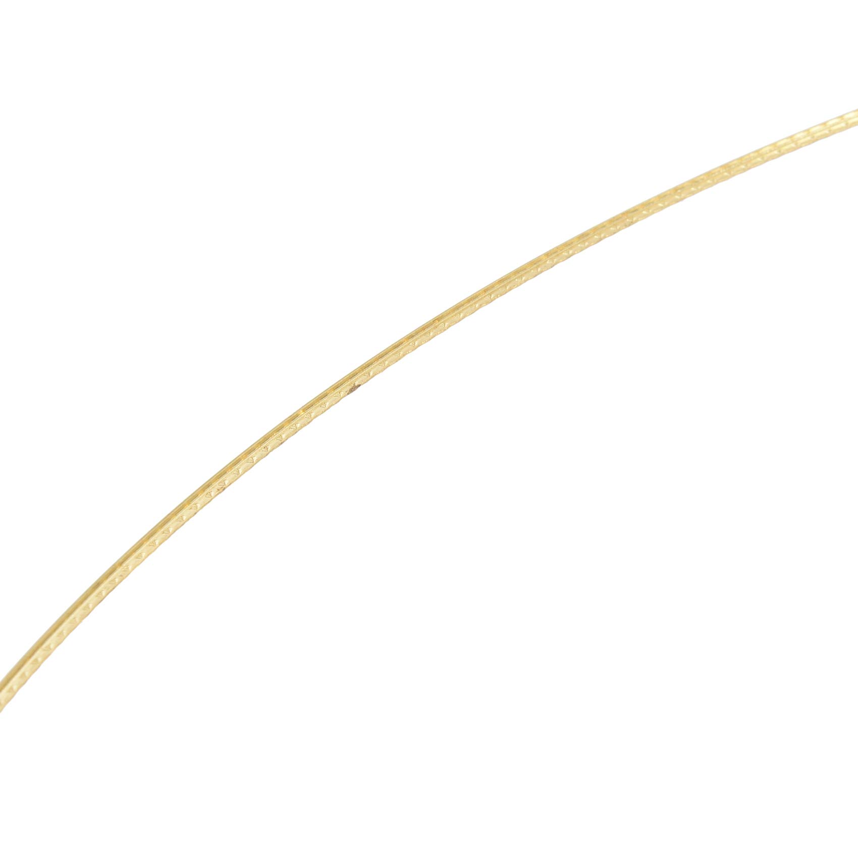 Qndanoan 8FT Acoustic Guitar 2.2mm Guitar Brass Fret Wire, Brass color - Image 2