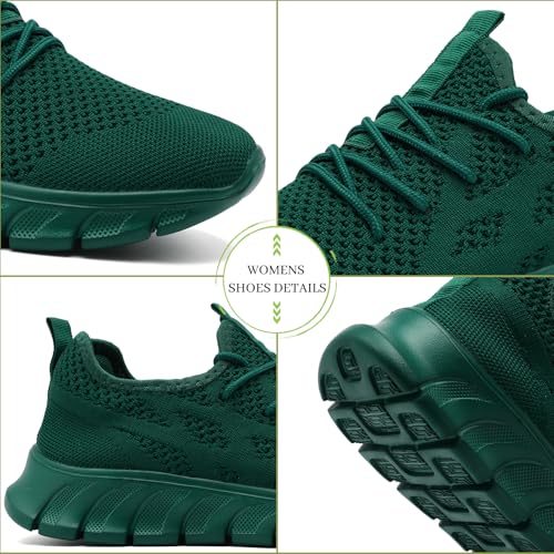 Running Shoes Women Tennis Walking Sneakers Slip On Gym Shoes Non Slip Workout Trainers for Womens Casual Mesh Footware Fashion Lightweight 5