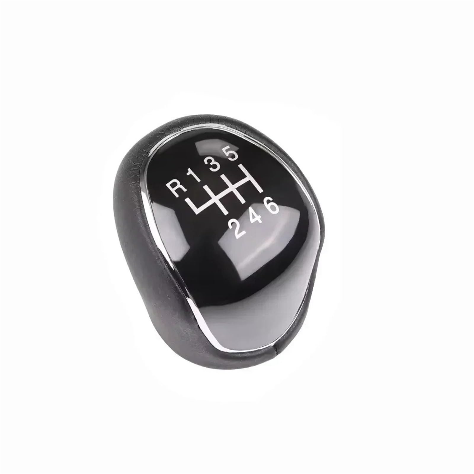 BWSDMZJQRT Car Gear Shifter Knob for for Mondeo Mk4 for Focus MK2 Galaxy Tourneo Connect 6-Speed Shift Knob Handball Interior Part Automatic Manual Lever