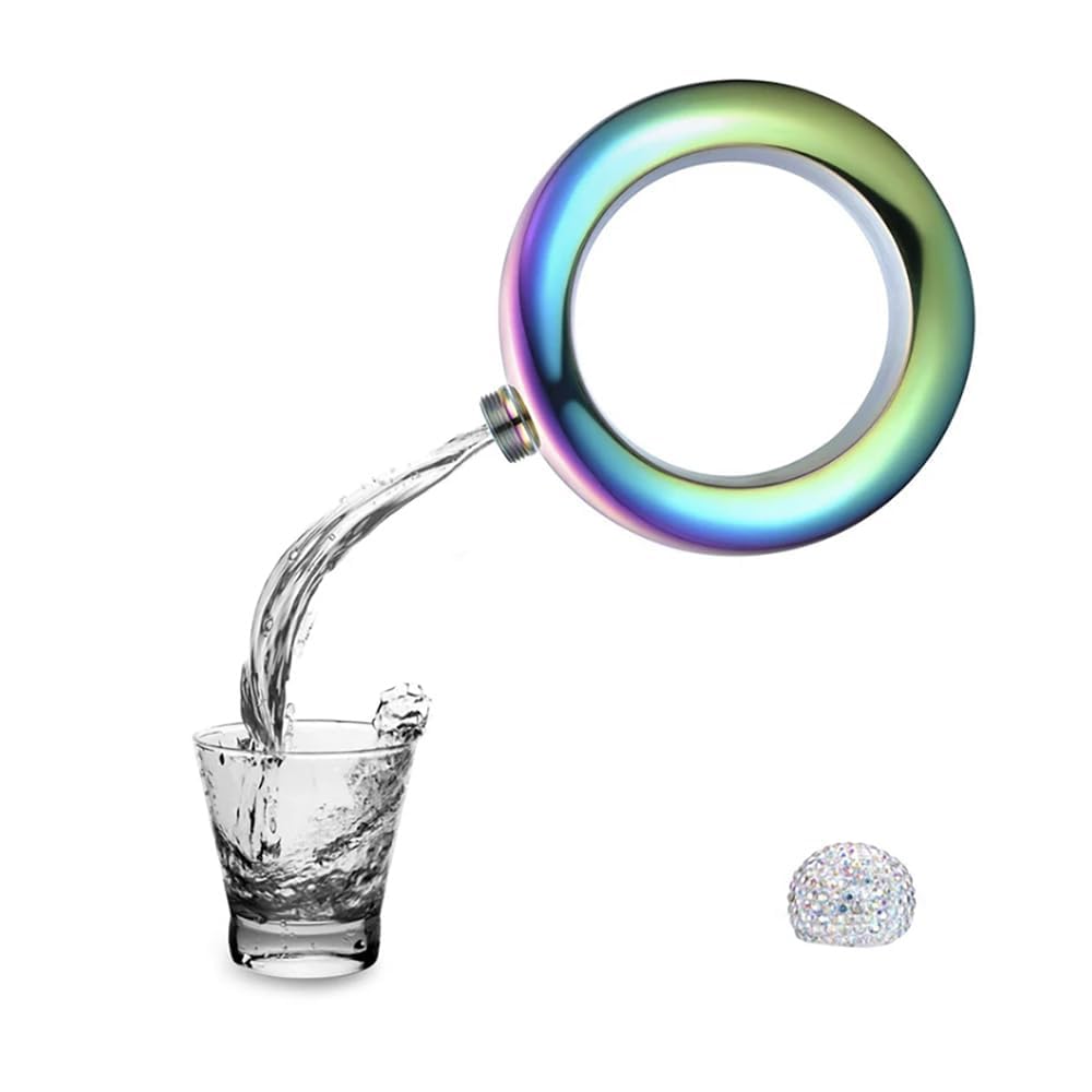 XieXie® Kit Bracelet Bangle Flask Handmade Crystal Lid Creative 304