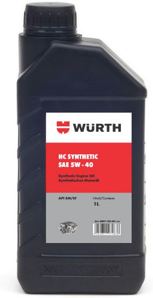 Wuerth 5W-40 HC Synthetic Car Engine Oil (1 L)