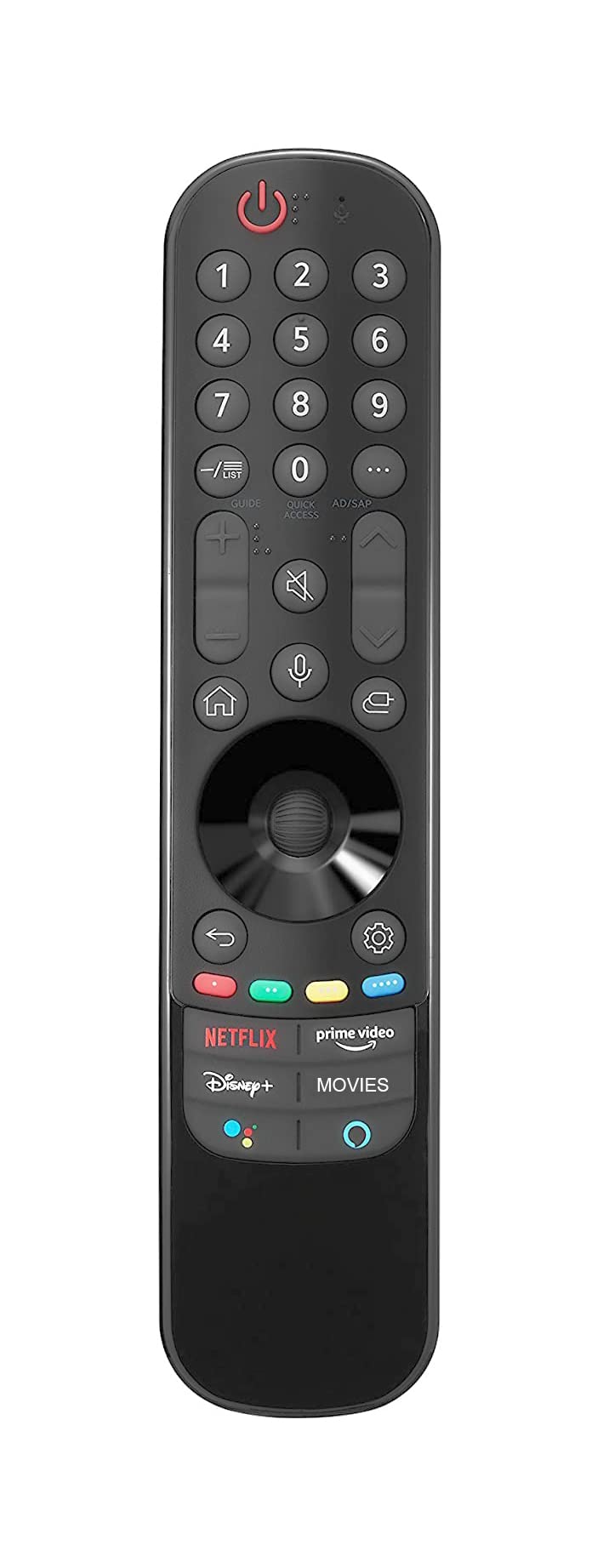 TECVITY® No. MR21GA Magic Remote Control, Suitable for LG Smart TV (Pairing is Must) AKB76036207