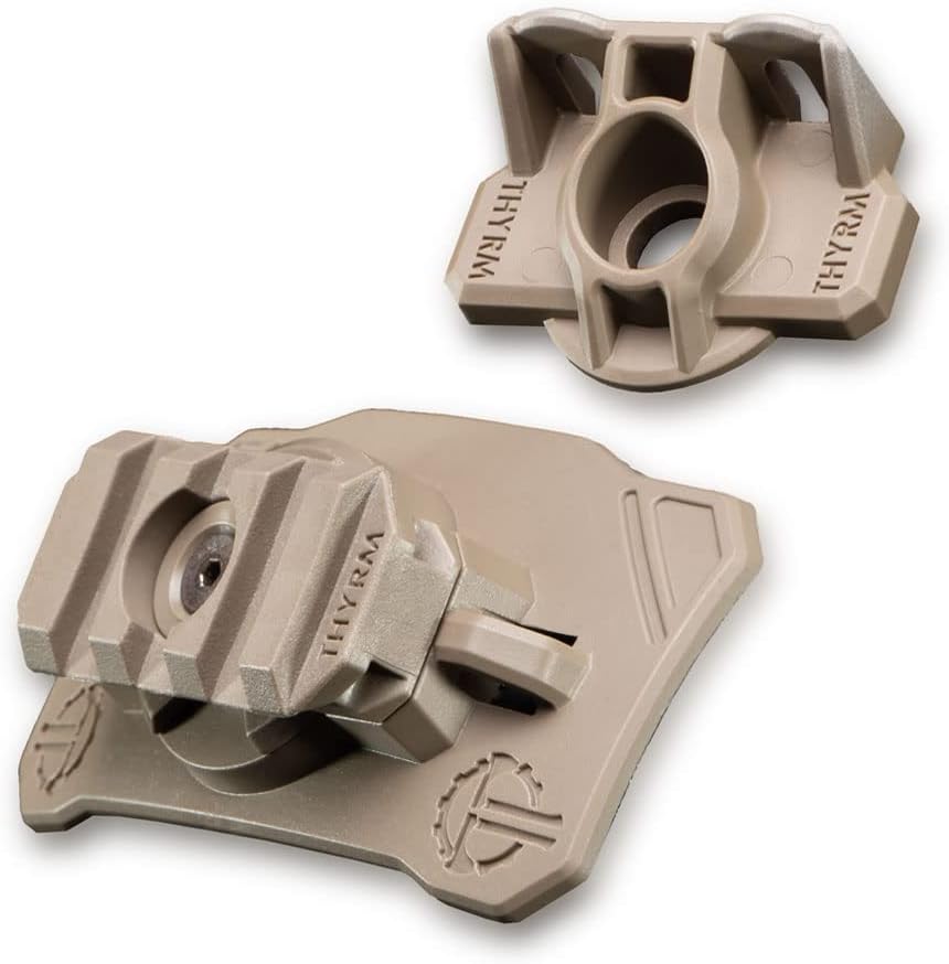 Thyrm VariArc-VS Helmet Mount, Universal Helmet Compatibility, Adjustable for attaching Light to Picatinny Rail or Scout Mount, Made in USA