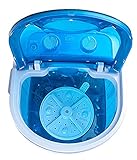 DMR Model No DMR 30-1208 (W2yr) Portable 3 kg Mini Washing Machine with 1.5kg Spin Dryer Basket -With 2 years Free Spare Supply Warranty (Blue)