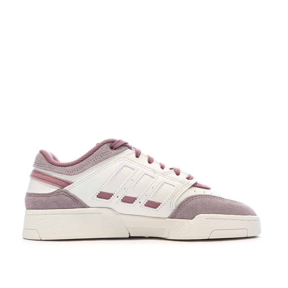 adidas - Zapatillas de deporte blancas/malvas para mujer Drop Step Low W