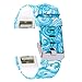 Fitbit Charge 2 Band,Silicone Adjustable Replacement Sport Strap Printed Bands with Classic Buckle for Charge2 HR Heart Rate + Fitness Wristband (Pattern-6, Small)