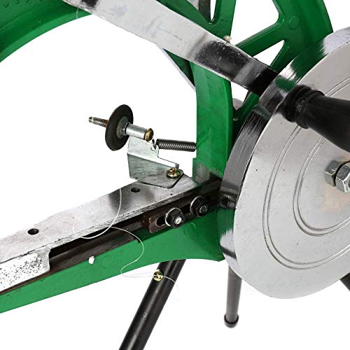 Hand Cobbler Shoe Repair Machine Dual Cotton Nylon Line Sewing Machine Manual Leather Machine Shoe Sewing Machine (Aluminum)