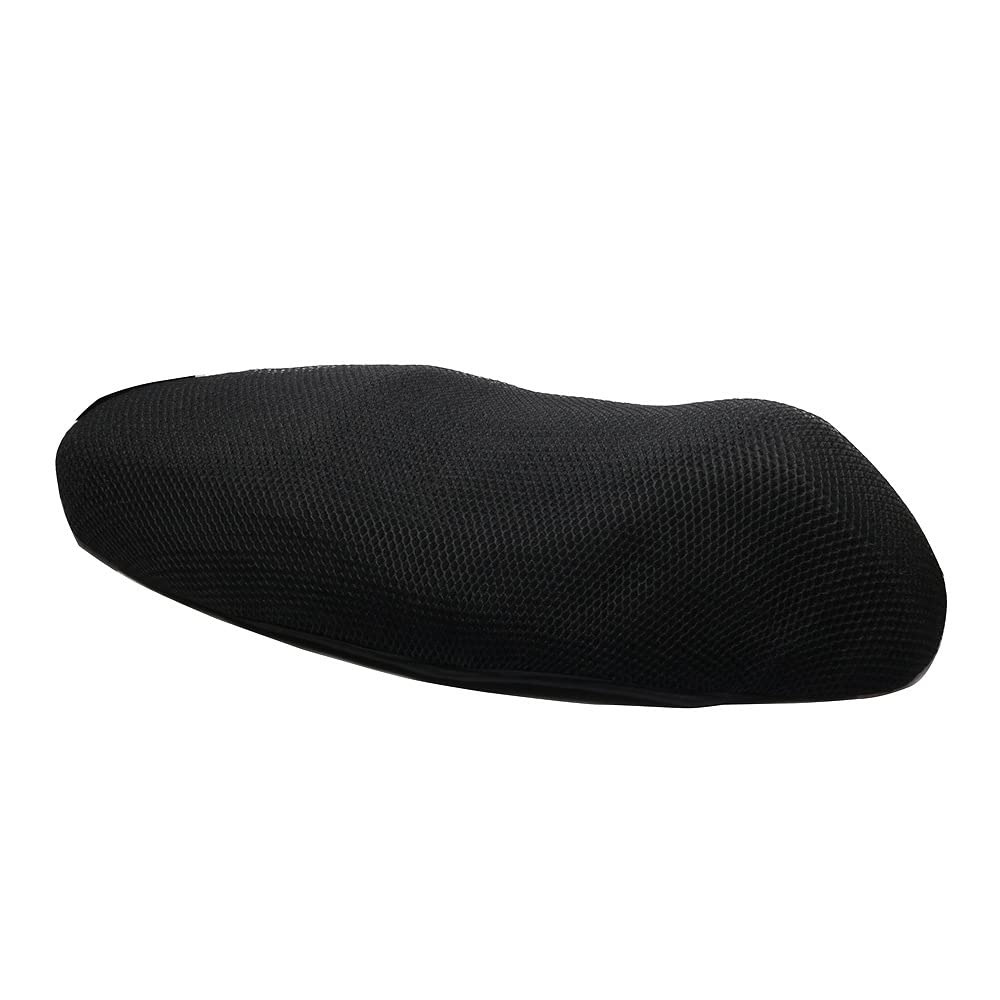 Funda de asiento de moto de cross, funda de asiento de motocicleta antideslizante, estructura de panal 3D, almohadilla de asiento transpirable, compatible con Honda PCX 125 150 160