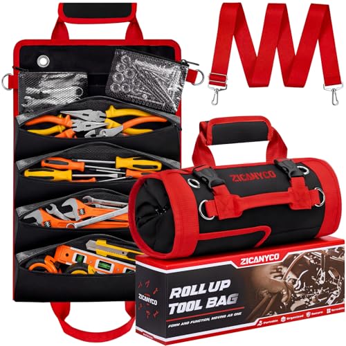 ZICANYCO Transparent Mesh Tool Roll