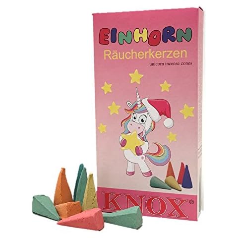 Knox Conos de incienso, diseño de unicornio Cover