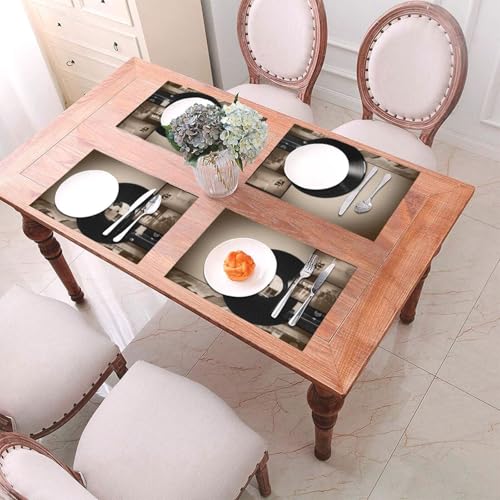 Set de table lavable et antidérapant pour protéger de la chaleur