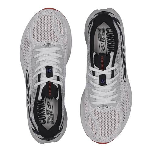 Tênis Masculino Olympikus Challenger 5 Branco/Vermelho 38