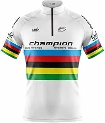 Camisa Ciclismo Masculina Roupa para Ciclista Bike Bicicleta Cor:Branco;TAMANHO:M