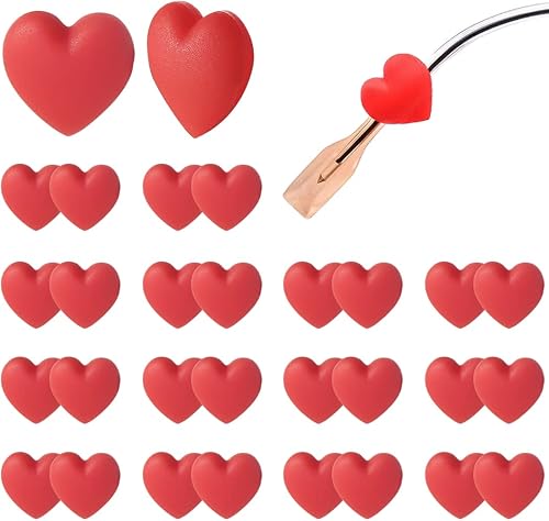 15 pares de ganchos para las orejas de gafas, antideslizantes, con forma de corazón, para sujetar las patillas de las gafas, para lentes de sol,