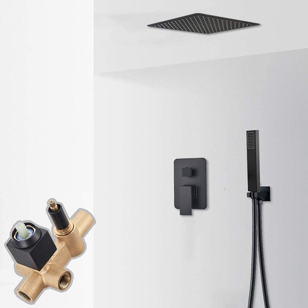 Robinet de douche au plafond cascade et pluie pour une relaxation totale