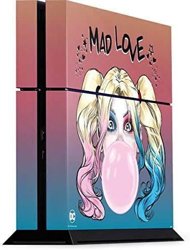 Skinit Decal Gaming Skin for PS4 Console - Officially Licensed Warner Bros Harley Quinn Mad Love Design
