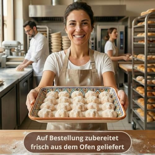 RAREZZE - Sizilianische Mandelkekse frisch gebacken Handgemachte in Sizilien von einer alten handwerkskonditorei - Geschenkbox 400g