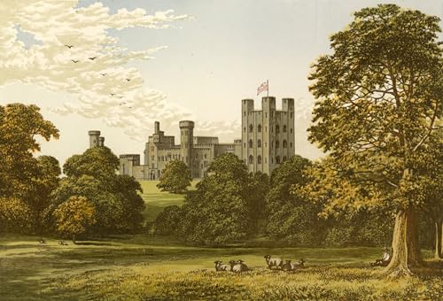 Poster Château de Penrhyn par Alexander Lydon - Tableau Toile Déco Murale 60x90cm