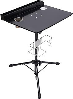 Tattoo Workstation, Height Adjustable Salon Service Tray, Portable Detachable Tripod Stand Tattoo Desk Table for Beauty Salon and Tattoo Studio, Beauty Salon Tattoo Equipment