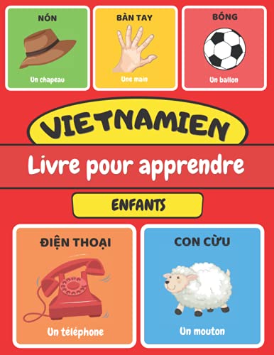 VIETNAMIEN Livre Pour Apprendre Enfants: Imagier...