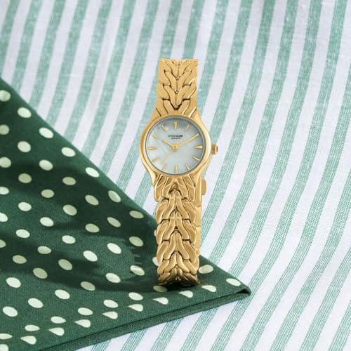 Image of Sonata Poze 9 with Quartz Analog with Solid Link Strap Watch for Women
