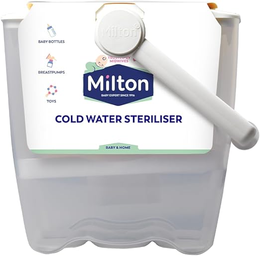 Milton Cold Water Steriliser (White), Packaging may vary Amazon.co.uk