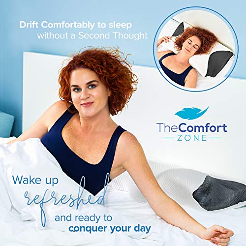 TheComfortZone Side Sleeper Pillow, Orthopedic Pillow, Neck Pillow for Neck pain, Memory Foam Pillow With Cooling Tencel… - Image 7
