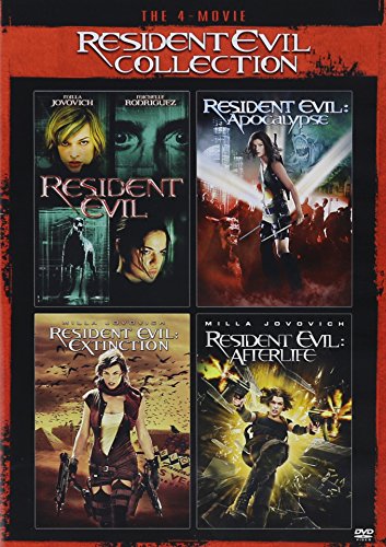 The 4-Movie Resident Evil Collection (Resident Evil Resident Evil:Apocalypse Resident Evil:Extinction Resident Evil:Afterlife)
