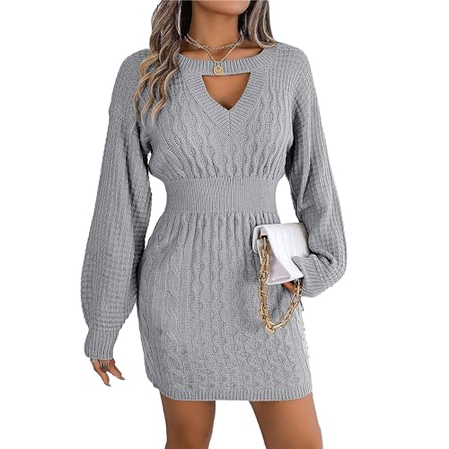Robe à manches lanternes élégante pour vos soirées et sorties
