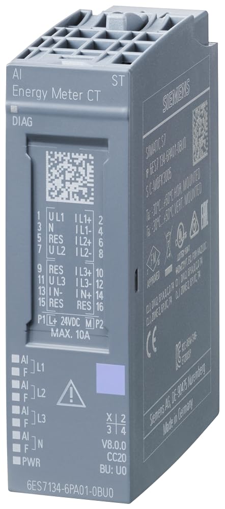 SIMATIC ET 200SP Módulo de entrada analógica AI Energy Meter en automatización 2