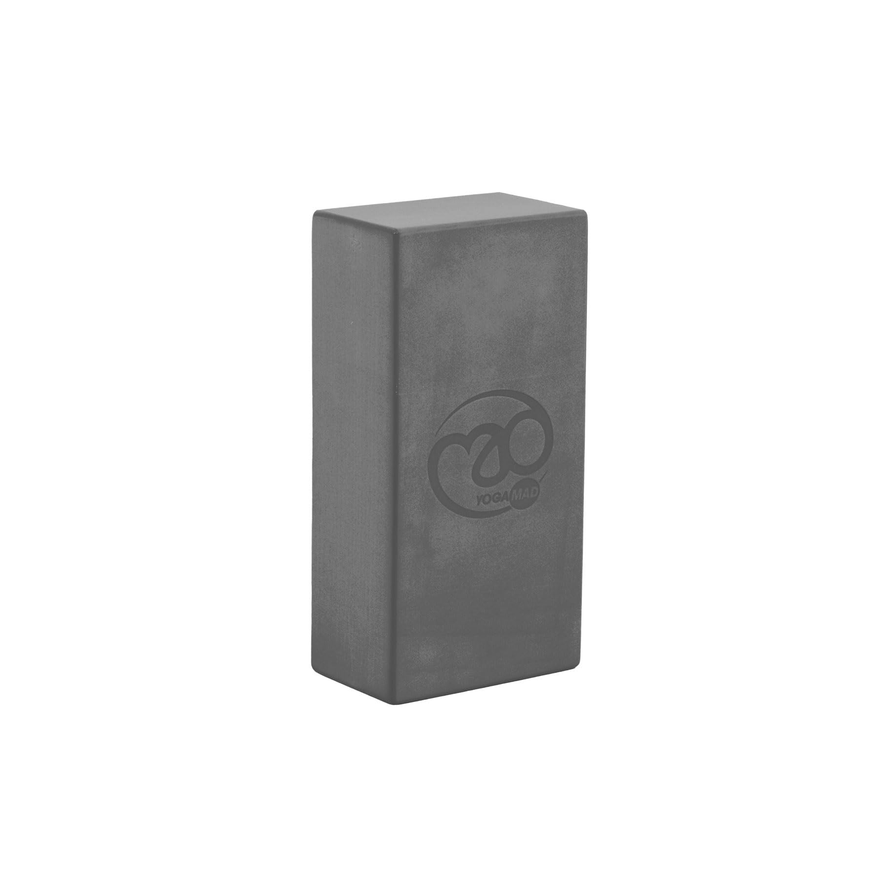 Yoga-Mad EVA Foam Yoga Brick | High Density Non-Slip Gym Block for Stability, Support & Alignment | Lightweight, Durable & Travel Friendly | 22 x 11 x 7cm