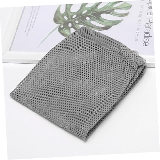 Multi-Function Cat Grooming Bag Grey Breathable Mesh for Bathing Nail Trimming Medication Feeding with Easy Control Pull Rope Suitable for Cats and Kittens-gCVSnzg0