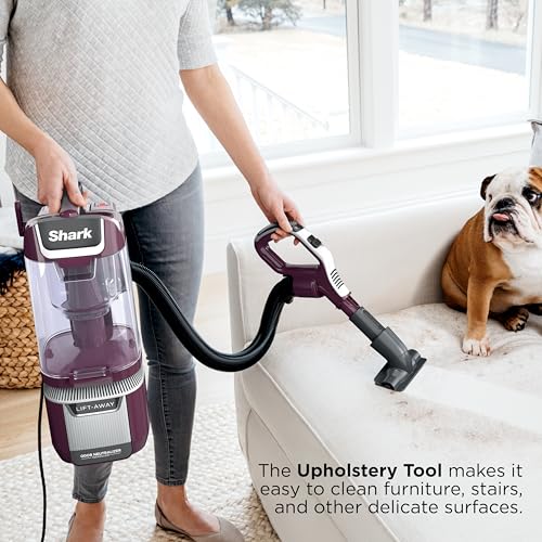 Image of Shark Rotator Lift-Away Vacuum with DuoClean PowerFins, Wine Purple, LA702