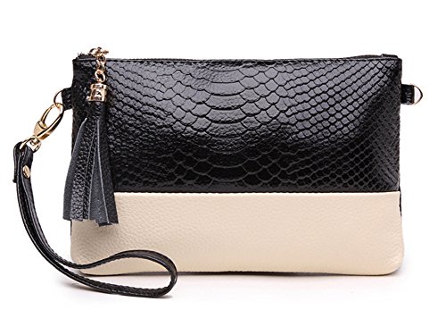 ZENTEII Women Genuine Leather Mini Clutch Shoulder Bag