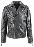 Jacket for Rockstars Freaky Nation Herren Jacke Slash Echtleder, Schwarz (Black 9000), X-Large